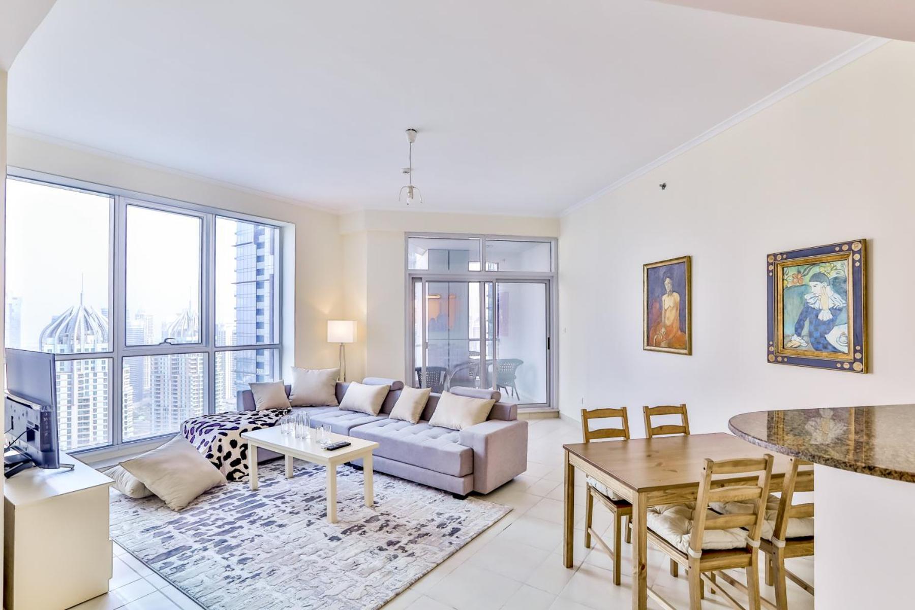2Br High Floor Torch Tower Dubai Marinaアパートメント エクステリア 写真
